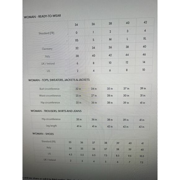 Sandro Paris Long Sleeves Red And Blue Stars Print US Size 6; FR 2 - Picture 16 of 16